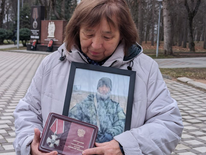 В Ессентуках вручили шесть Орденов Мужества посмертно.