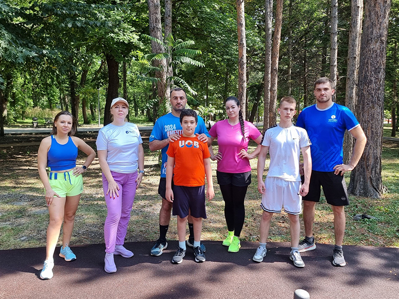 В Ессентуках прошла открытая тренировка с ветераном СВО..