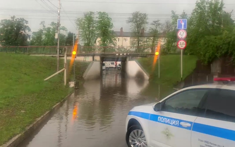 В Ессентуках в результате ливня подтоплено 23 жилых объекта.