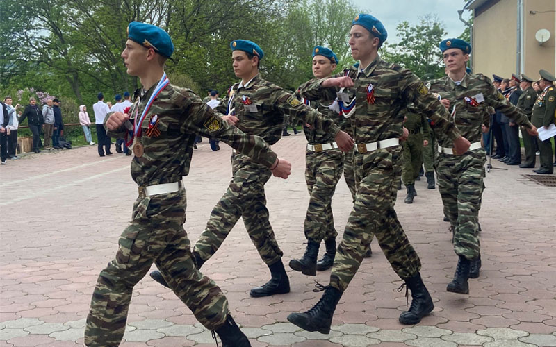 В Ессентуках выбрали лучших юнармейцев.