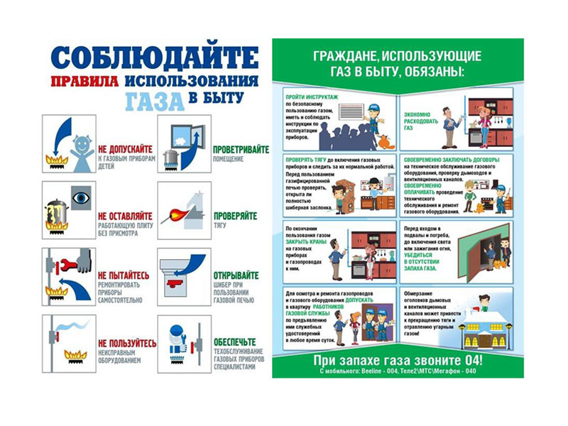 Будьте осторожны с газом в быту!.