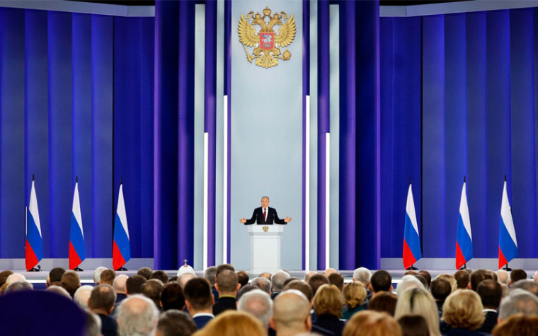 Владимир Путин: «Правда за нами». Владимир Путин: «Правда за нами».